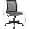 Chaise de bureau réglable Océane