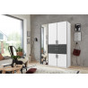 Armoire adulte contemporaine 135 cm Munich