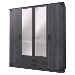 Armoire adulte contemporaine 180 cm Xena