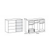 Armoire adulte moderne Billy II