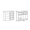 Armoire adulte moderne Billy II