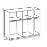 Armoire adulte moderne Harisson