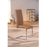 Chaises de salle à manger design coloris brun (lot de 2) Harry