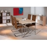 Chaises de salle à manger design coloris brun (lot de 2) Harry