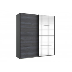 Armoire adult contemporaine gris foncé London