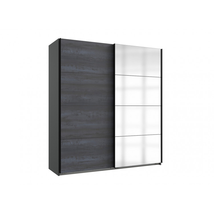 Armoire adult contemporaine gris foncé London
