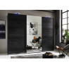 Armoire adult contemporaine gris foncé London