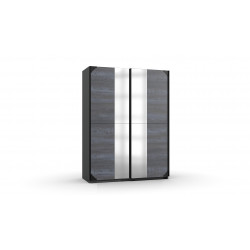 Armoire enfant industrielle graphite Halma