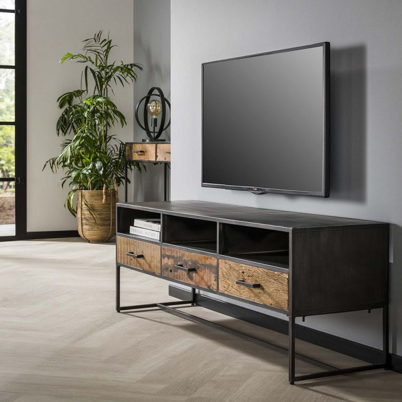 Meuble TV au sol avec support - Meuble TV au sol haut de gamme à