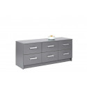 Commode adulte contemporaine grise Rodrigo