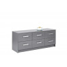 Commode adulte contemporaine grise Rodrigo