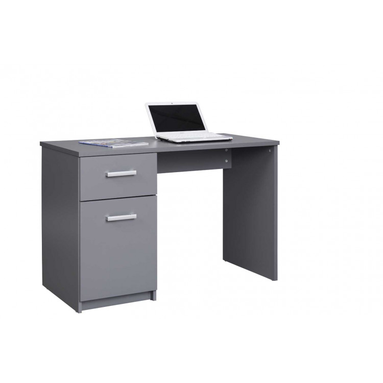 Bureau droit contemporain gris Rodrigo