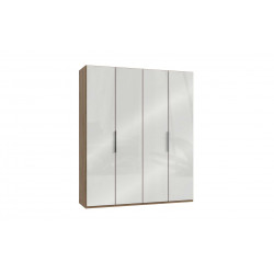 Armoire adulte contemporaine portes battantes 200 cm Johanesburg