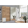 Armoire adulte moderne 225 cm Oregon