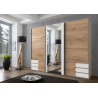 Armoire adulte moderne 270 cm Oregon