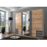 Armoire adulte moderne 270 cm Oregon