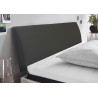 Lit adulte contemporain blanc Brazilia