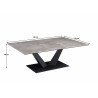 Table basse rectangulaire moderne en céramique Grazielle