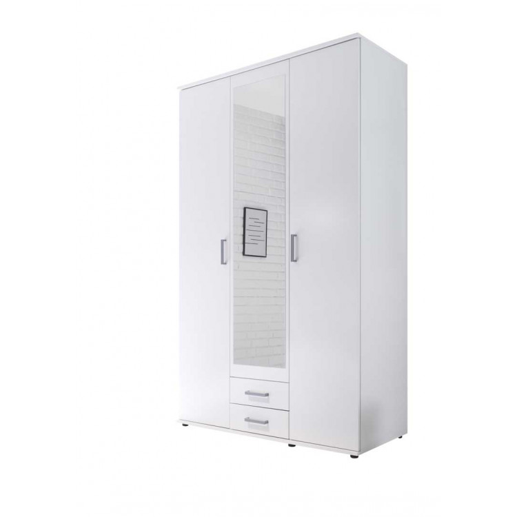 Armoire adulte contemporaine 120 cm Clarissa