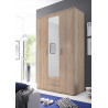 Armoire adulte contemporaine 120 cm Clarissa