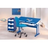 Chaise de bureau enfant bleue Clara