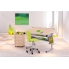 Chaise de bureau enfant verte Claire