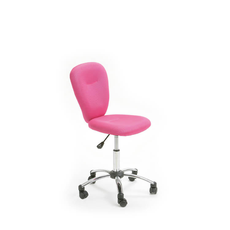 Chaise de bureau enfant rose Clarisse