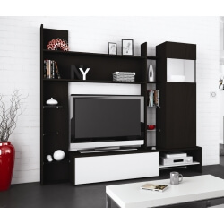Paroi Tv/Hifi/Video contemporaine Wally II