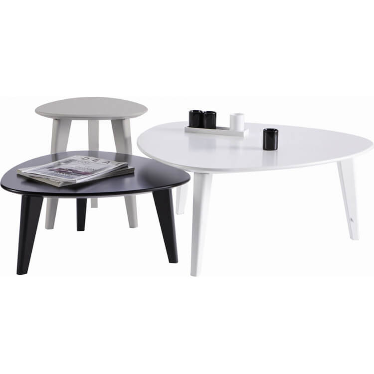 Table basse design (lot de 3) Astone