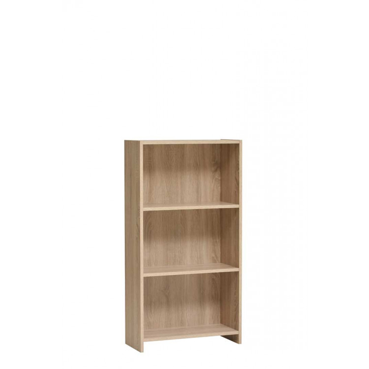 Bibliothèque contemporaine H 108 cm chêne clair Carélie