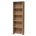 Bibliothèque contemporaine H 175 cm chêne clair Carélie