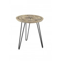 Table d'appoint industrielle en manguier Anapurna