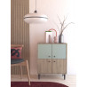 Meuble de rangement style scandinave 4 portes Cerise