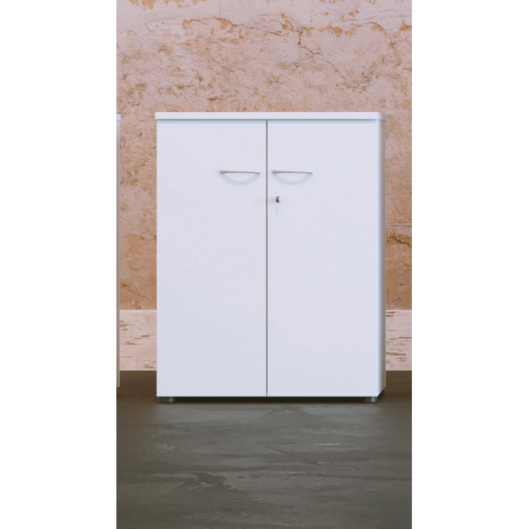 Armoire de rangement moderne blanche Tenerife