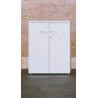 Armoire de rangement moderne blanche Tenerife