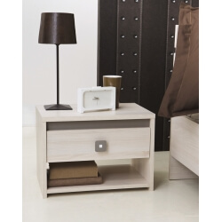 Chevet contemporain 1 tiroir Cesca