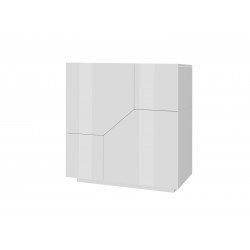 Meuble de rangement moderne 2 portes Alienor