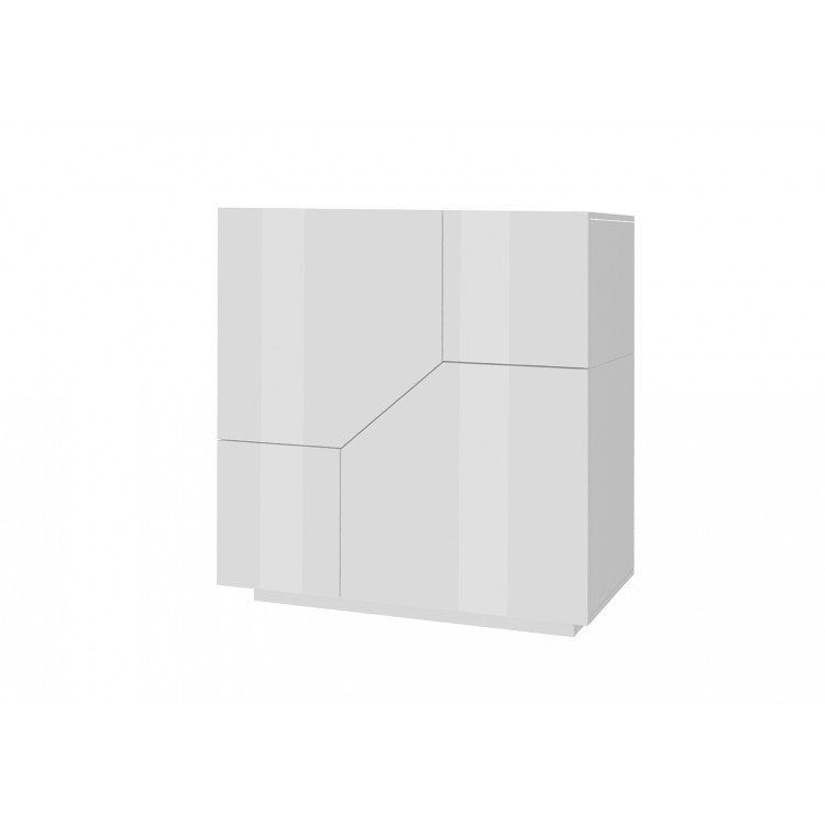 Meuble de rangement moderne 2 portes Alienor
