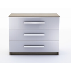 Commode contemporaine 3 tiroirs Tempo