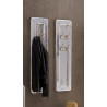 Vestiaire mural industriel bois et aluminium Fly