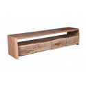 Meuble TV style nature 190 cm en acacia massif Azalée