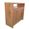 Meuble de rangement 90 cm style nature en acacia Azalée