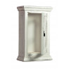 Meuble haut de salle de bain style campagne blanc antique Trocadero