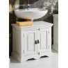 Meuble sous vasque style campagne blanc antique Trocadero