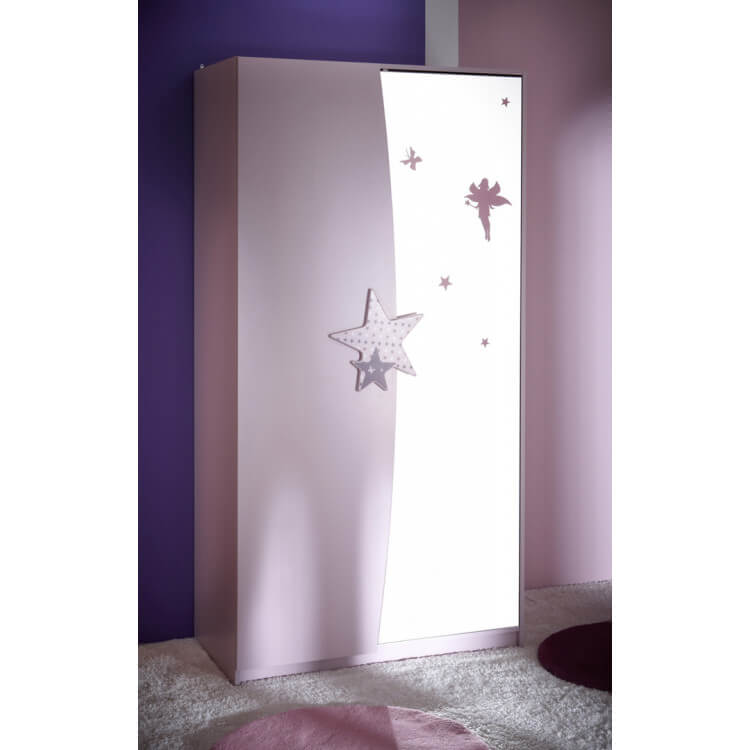 Armoire enfant 2 portes Feerie