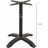 Pied de table base 66 x 66 cm Berlin