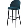 Tabouret de bar piétement bois Atlanta