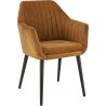 Fauteuil de restaurant (lot de 2) piétement bois Vegas