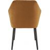 Fauteuil de restaurant (lot de 2) piétement bois Vegas