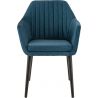 Fauteuil de restaurant (lot de 2) piétement bois Vegas